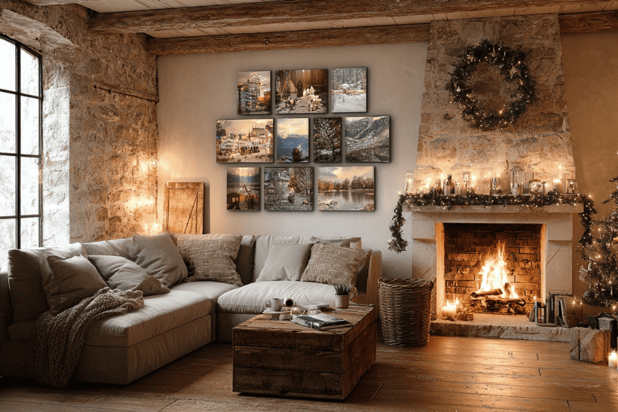 Eigen kerstcollage maken online
